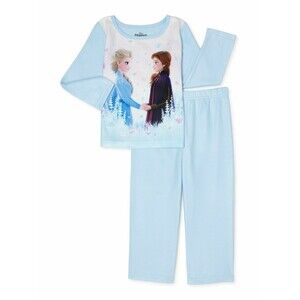 NEW DISNEY FROZEN II   2-PC FLANNEL PJ SET  PAJAMAS SIZE 2T